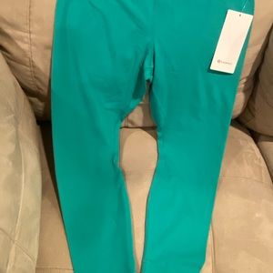 Lululemon Green Leggings New With Tags Size 14
